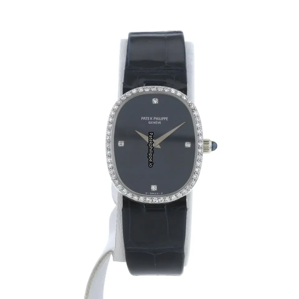 Alternative view of Patek Philippe Golden Ellipse 4382 White Gold Case Manual Winding