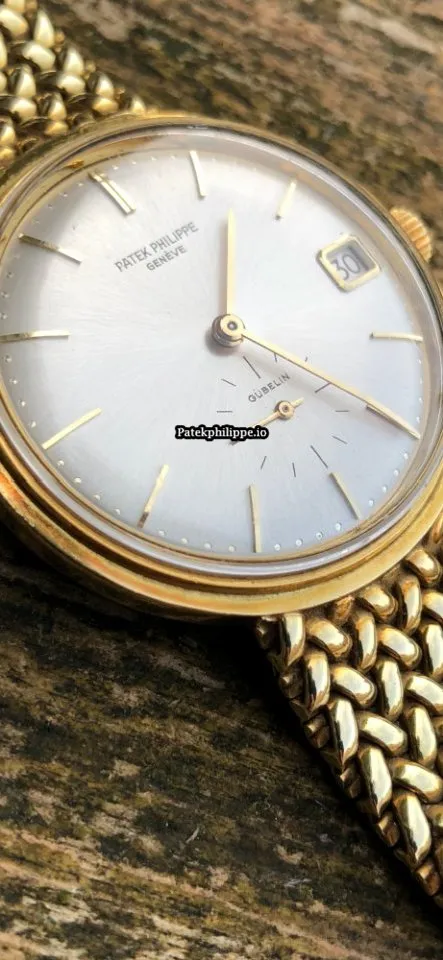 Alternative view of Patek Philippe Calatrava 3445 35MM Yellow Gold Case Automatic