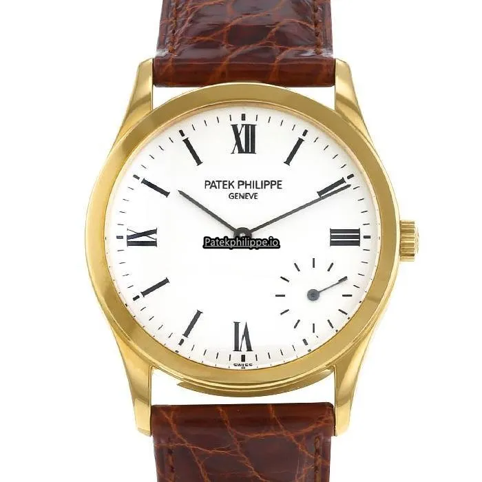 Patek Philippe Calatrava 5026 33MM Yellow Gold Case Automatic