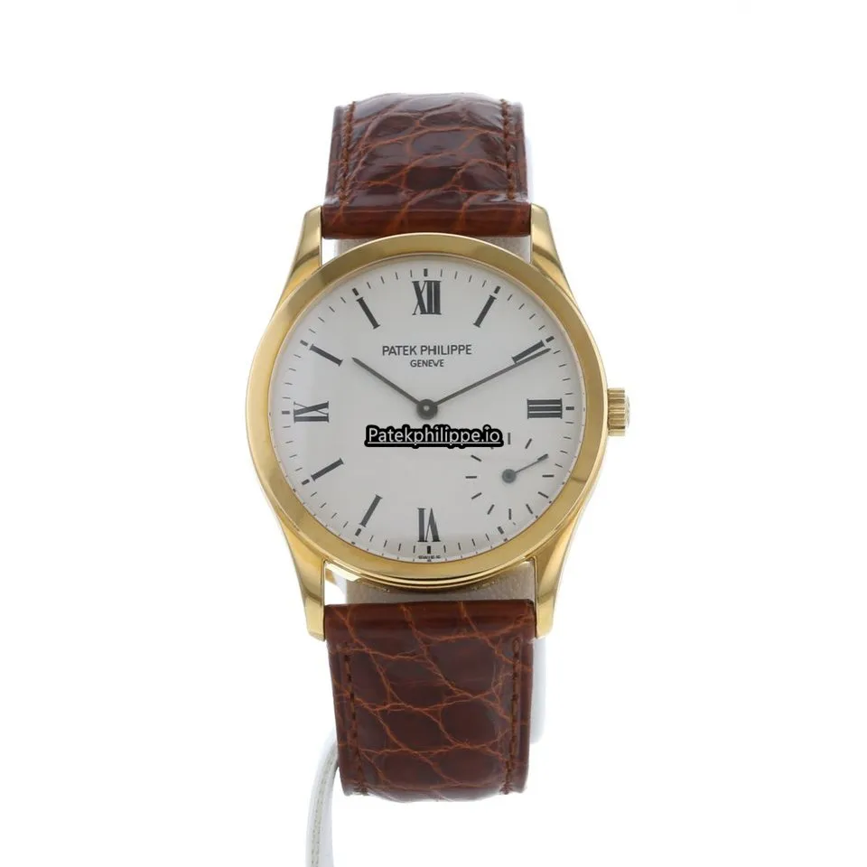 Alternative view of Patek Philippe Calatrava 5026 33MM Yellow Gold Case Automatic