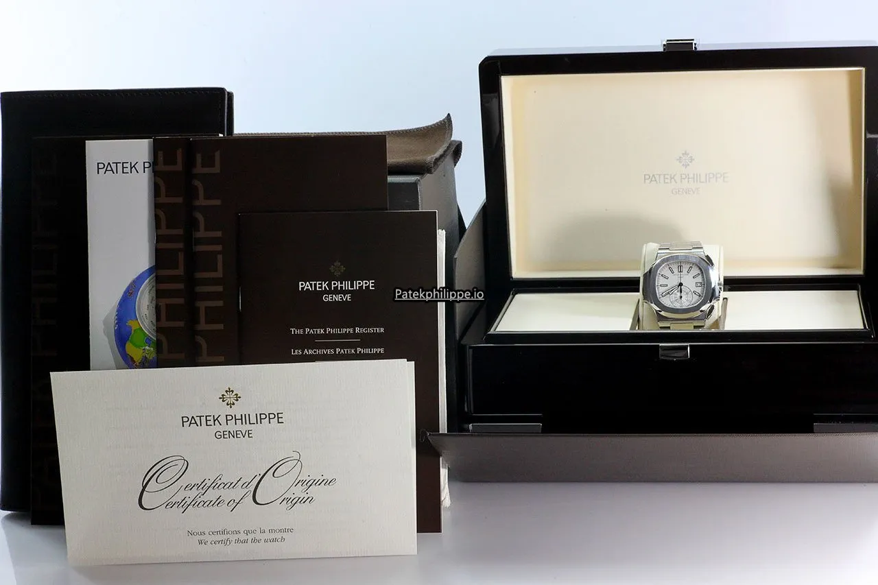 Alternative view of Patek Philippe Nautilus 5980/1a-019 40,5MM Steel Case Automatic