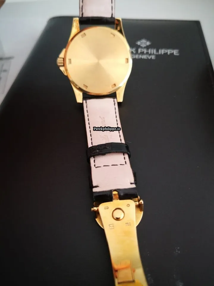 Alternative view of Patek Philippe Neptune 5081j 36MM Yellow Gold Case Automatic