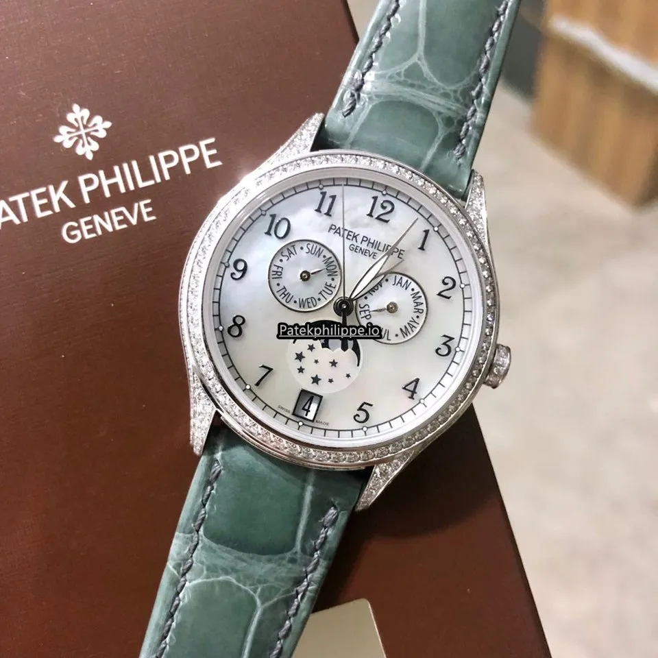 Patek Philippe Annual Calendar 4948g-010 38MM White Gold Case Automatic