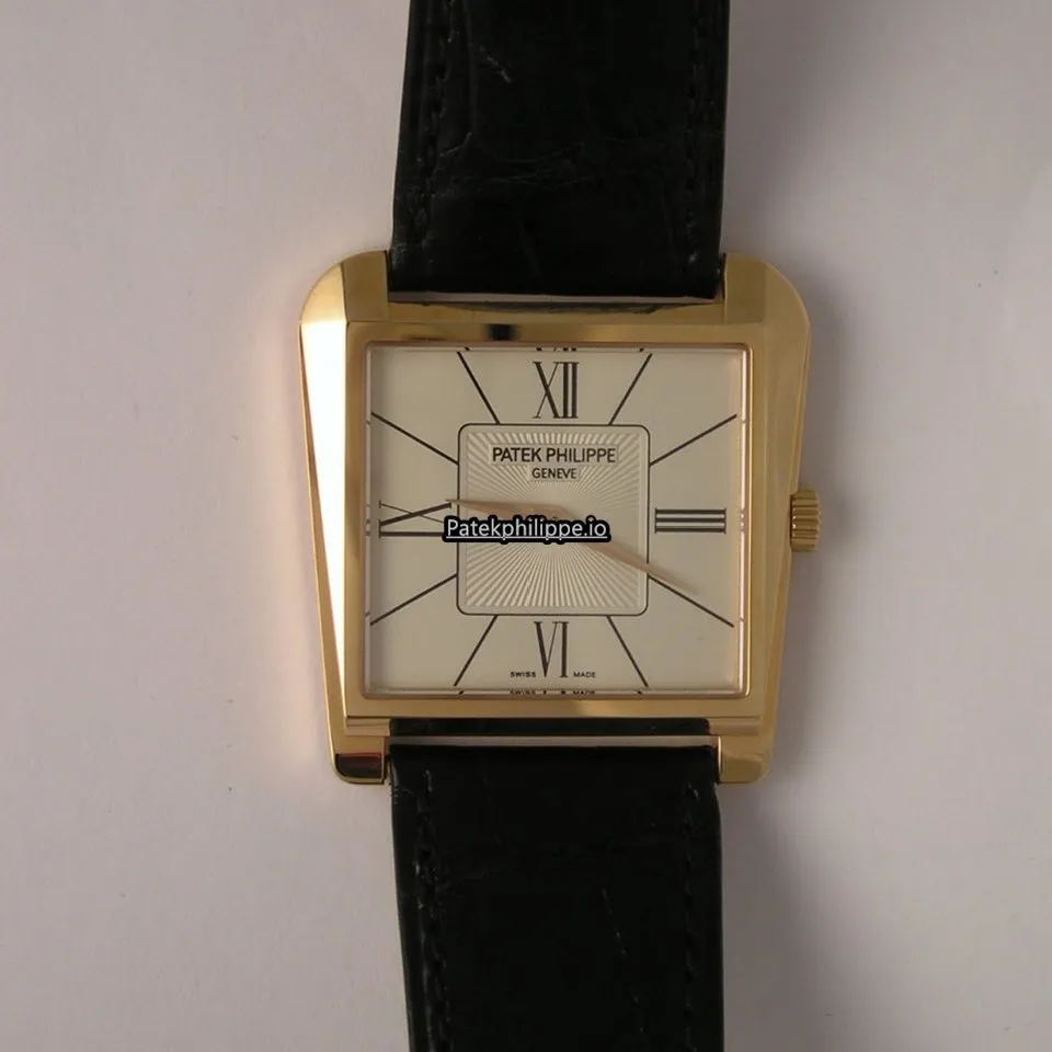Patek Philippe Gondolo 5489r-001 32.5x34MM Rose Gold Case Manual Winding