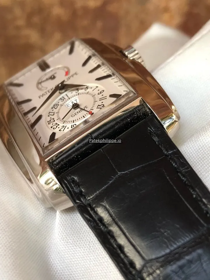 Alternative view of Patek Philippe Gondolo 5200g-010 44.2MM White Gold Case Manual Winding