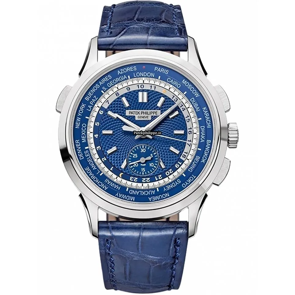 Patek Philippe Complications Chronograph 5930g-010 39.5MM White Gold Case Automatic Movement