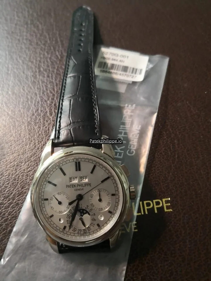 Patek Philippe Perpetual Calendar 5270g-001 41MM White Gold Case Manual Winding