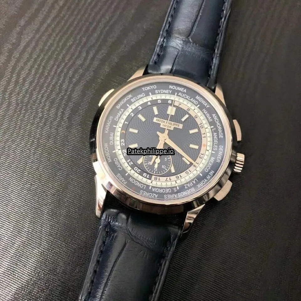 Alternative view of Patek Philippe Complications Chronograph 5930g-010 39.5MM White Gold Case Automatic Movement