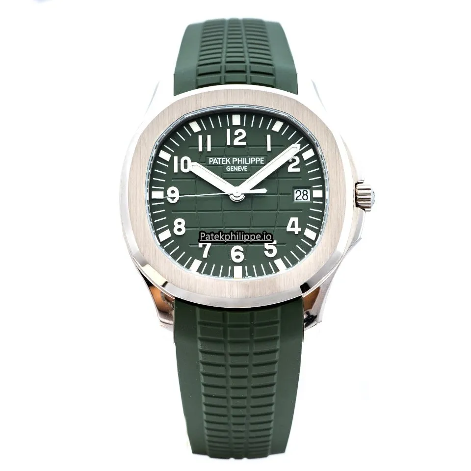Patek Philippe Aquanaut 5168g 42MM White Gold Case Automatic