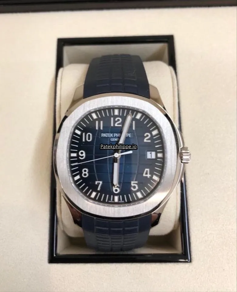 Patek Philippe Aquanaut 5168g-001 42.2MM White Gold Case Automatic