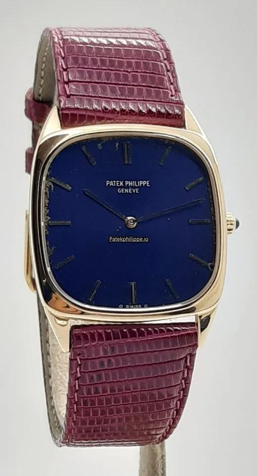 Alternative view of Patek Philippe Golden Ellipse 3566 28MM Yellow Gold Case Manual Winding