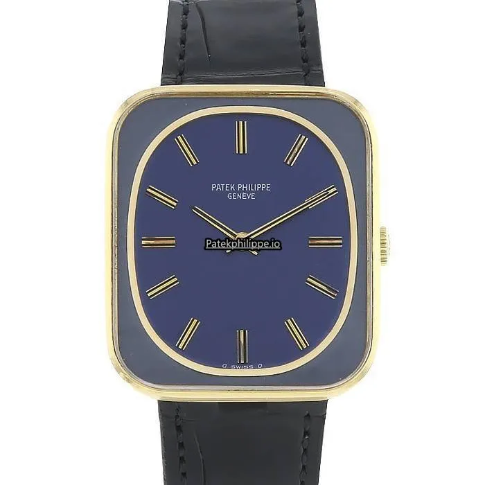 Patek Philippe Golden Ellipse 3582 Yellow Gold Case Manual Winding