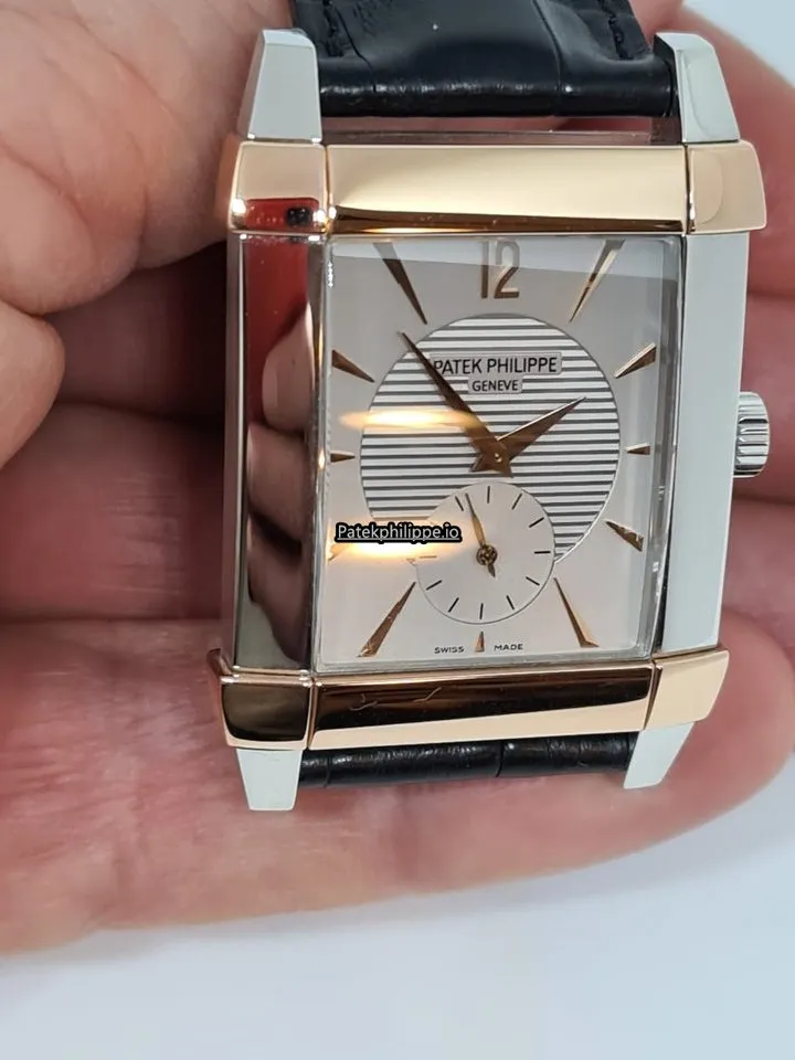 Alternative view of Patek Philippe Gondolo 5111pr-001 30MM Platinum Case Manual Winding