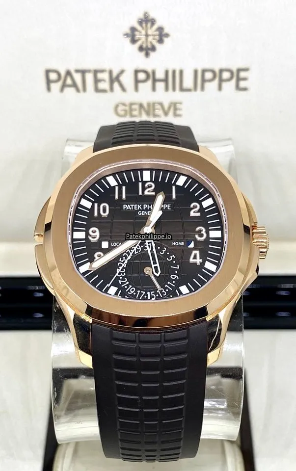 Patek Philippe Aquanaut 5164r-001 40.8x40MM Rose Gold Case Automatic