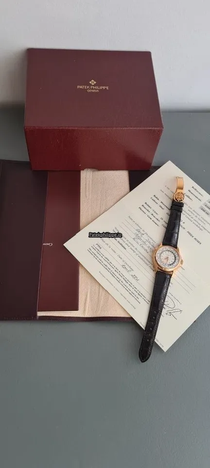 Alternative view of Patek Philippe Complications 5110r-001 37MM Rose Gold Case Automatic