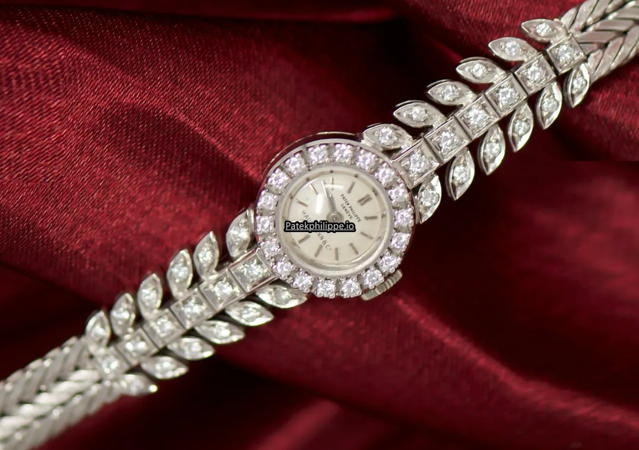 Patek Philippe Vintage 17MM White Gold Case Manual Winding