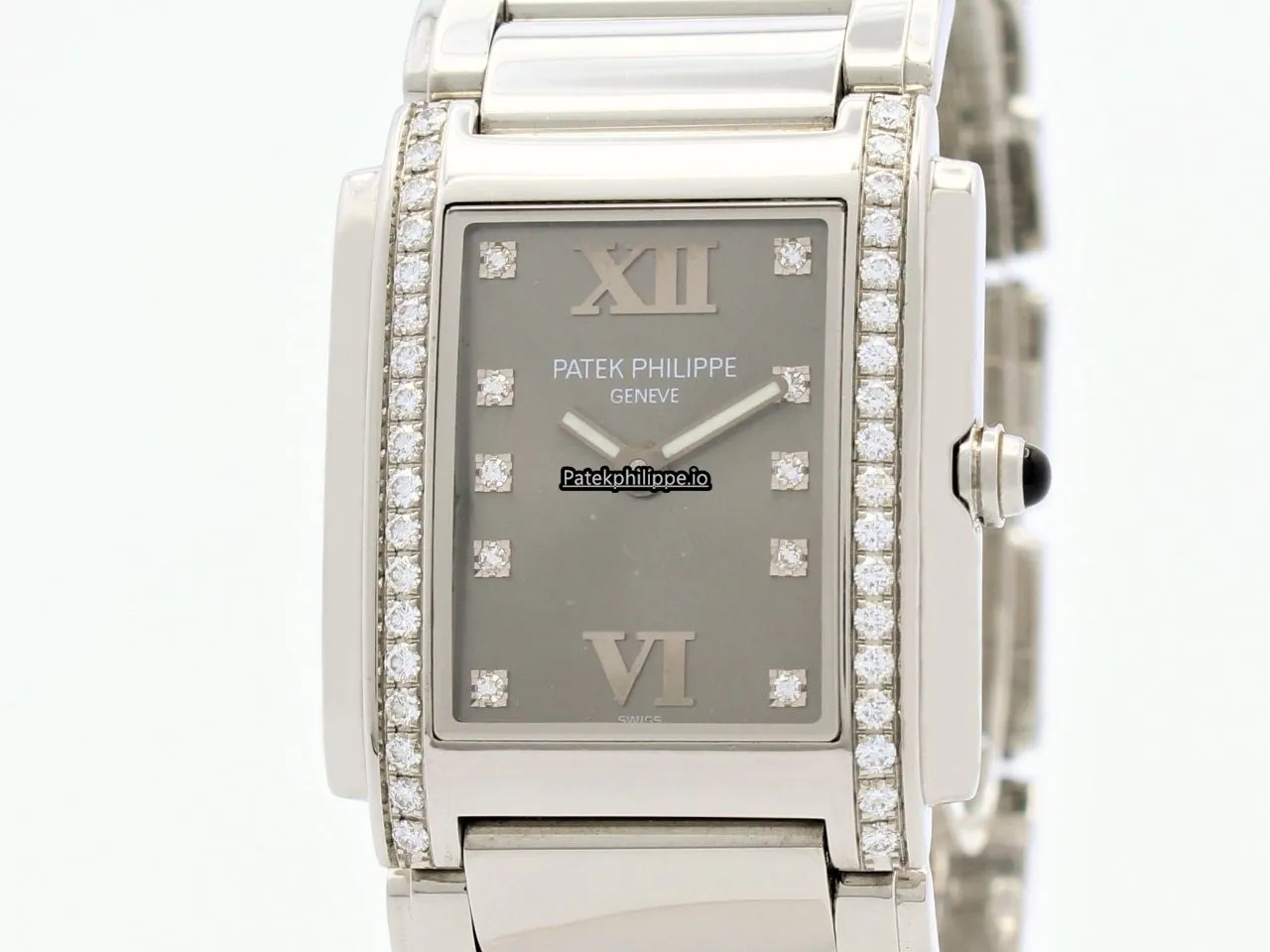 Alternative view of Patek Philippe Twenty-4 4910/10a-010 25x30MM Steel Case Quartz