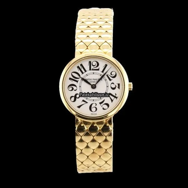 Patek Philippe Calatrava 4821 25MM Yellow Gold Case Quartz