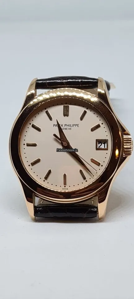 Patek Philippe Calatrava 5107r 37MM Rose Gold Case Automatic