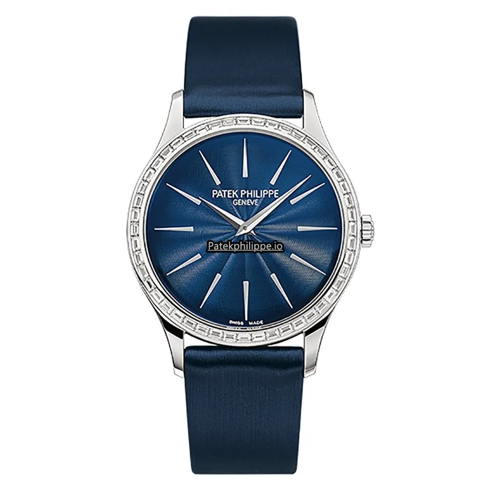 Patek Philippe Calatrava 4897/300g-001 33MM White Gold Case Manual Winding