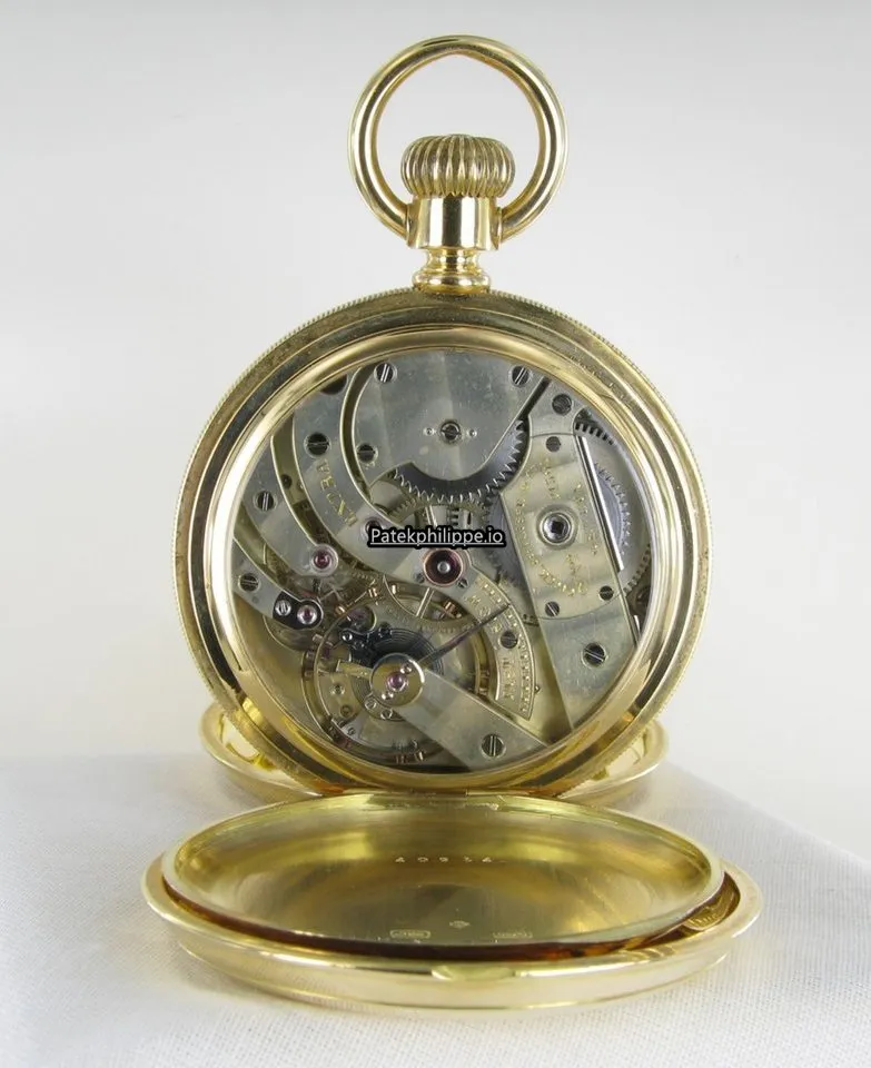 Alternative view of Patek Philippe 52MM Yellow Gold Case Manual Winding