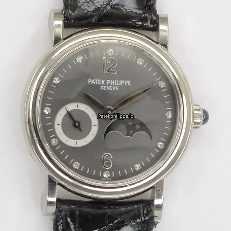 Patek Philippe Calatrava 4857 White Gold Case Manual Winding