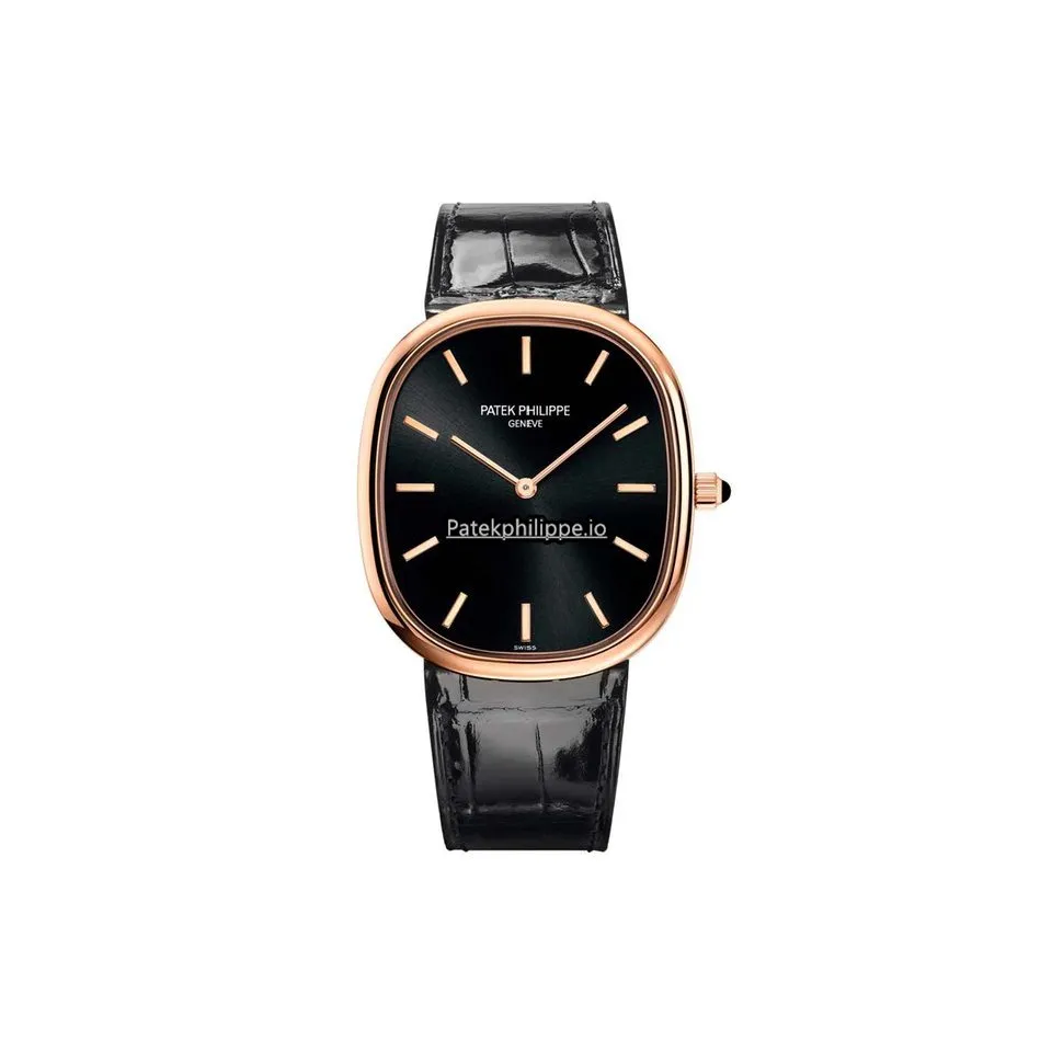 Patek Philippe Golden Ellipse 5738r-001 34.5x39.5MM Rose Gold Case Automatic