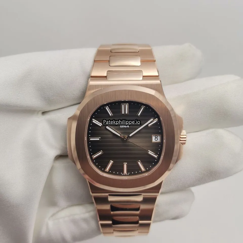 Patek Philippe Nautilus 5711r-001 40MM Rose Gold Case Automatic