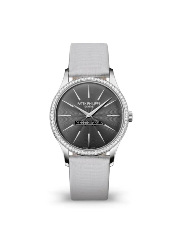 Patek Philippe Calatrava 4897g-010 33MM White Gold Case Manual Winding