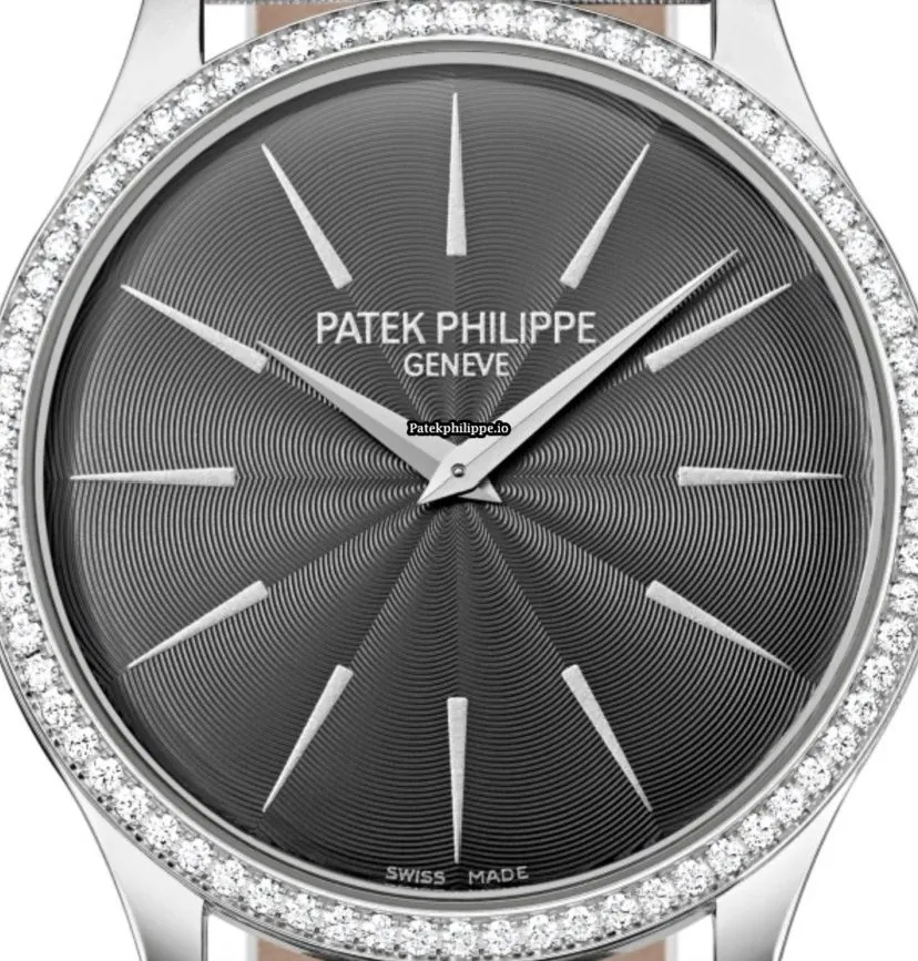 Alternative view of Patek Philippe Calatrava 4897g-010 33MM White Gold Case Manual Winding