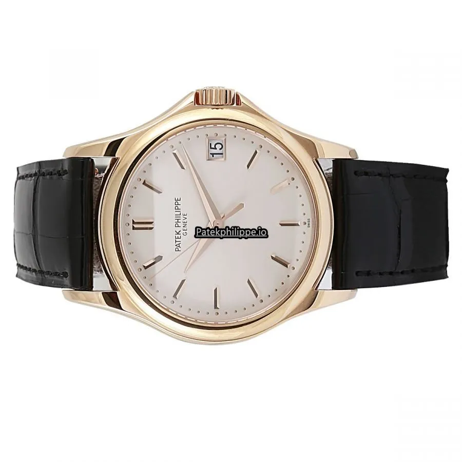 Alternative view of Patek Philippe Calatrava 5127r-001 37MM Rose Gold Case Automatic