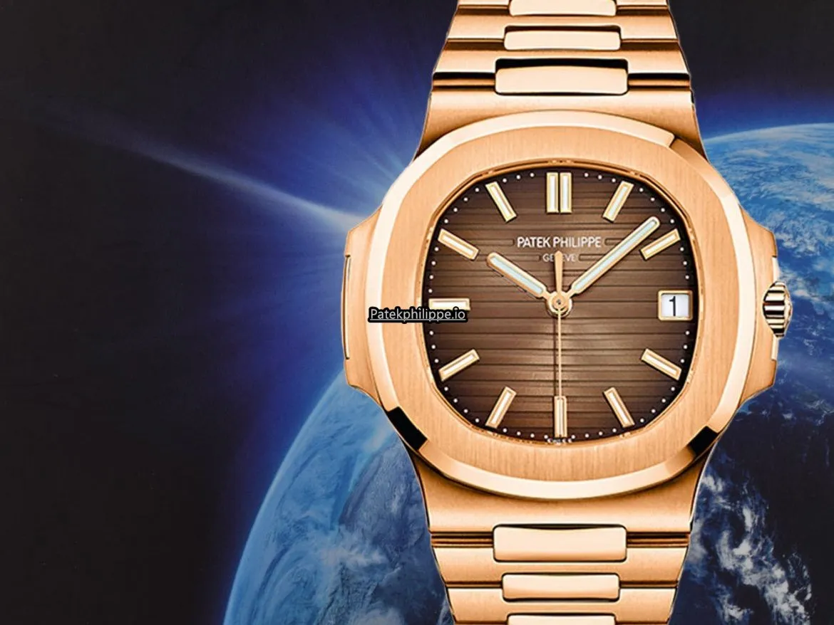 Patek Philippe Nautilus 5711/1r-001 40MM Rose Gold Case Automatic