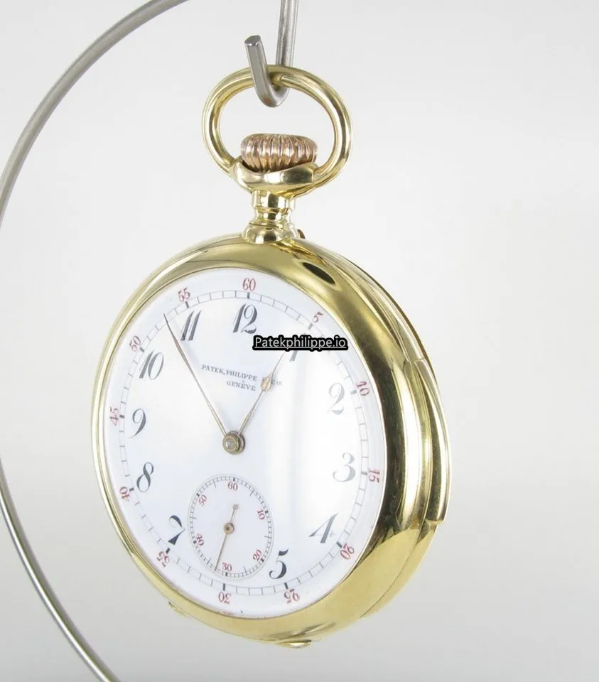 Alternative view of Patek Philippe 49MM Yellow Gold Case Manual Winding