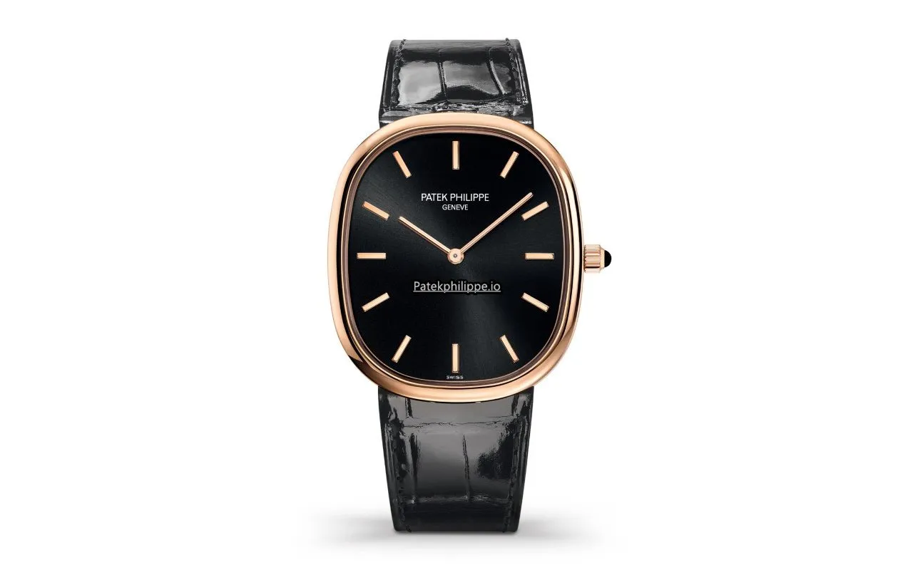 Patek Philippe Golden Ellipse 5738r-001 34.5x39.5MM Rose Gold Case Automatic