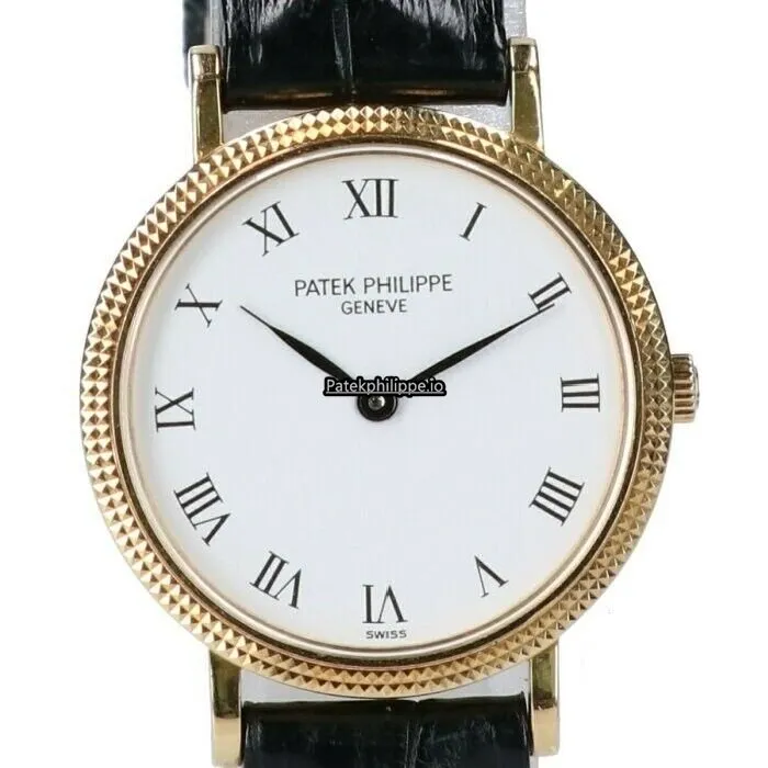 Patek Philippe Calatrava 4619 25MM Yellow Gold Case Quartz