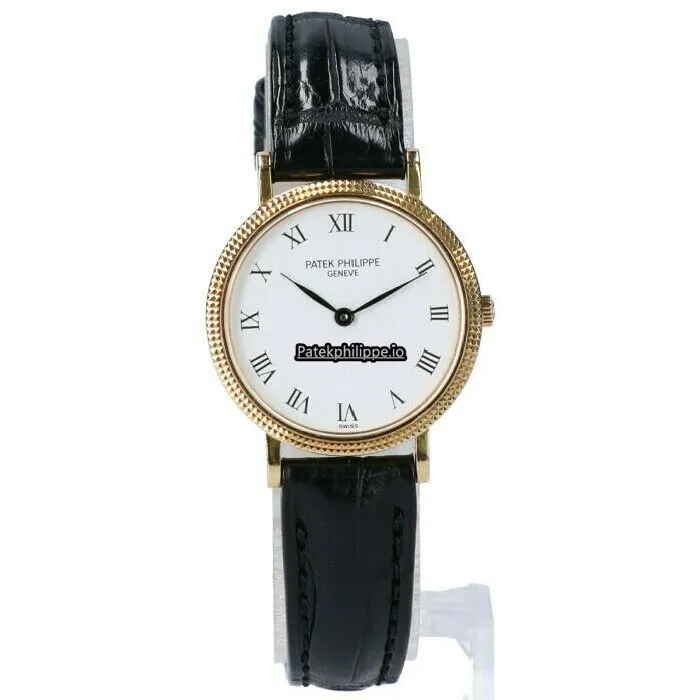Alternative view of Patek Philippe Calatrava 4619 25MM Yellow Gold Case Quartz