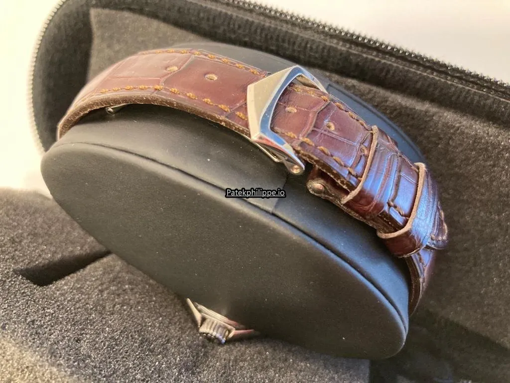 Alternative view of Patek Philippe Travel Time 5134g 37MM White Gold Case Manual Winding