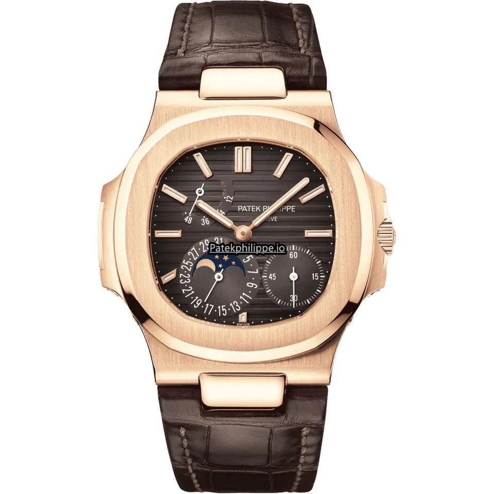 Patek Philippe Nautilus 5712r-001 40x38MM Rose Gold Case Automatic