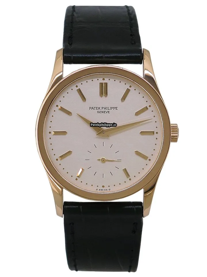 Patek Philippe Calatrava 3796j 31MM Yellow Gold Case Manual Winding
