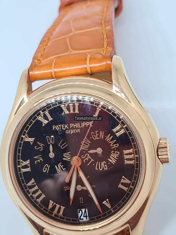 Patek Philippe Annual Calendar 5035r 37MM Rose Gold Case Automatic