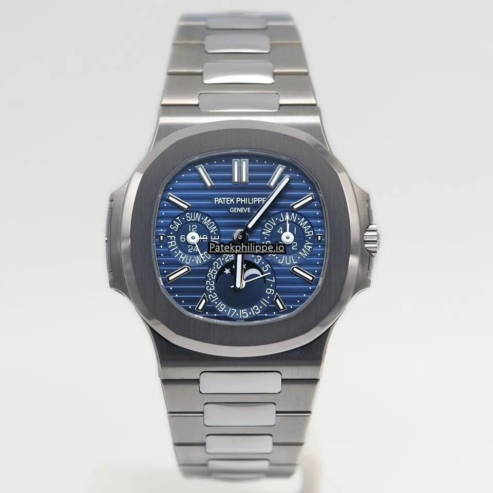 Alternative view of Patek Philippe Nautilus 5740/1g-001 40MM White Gold Case Automatic