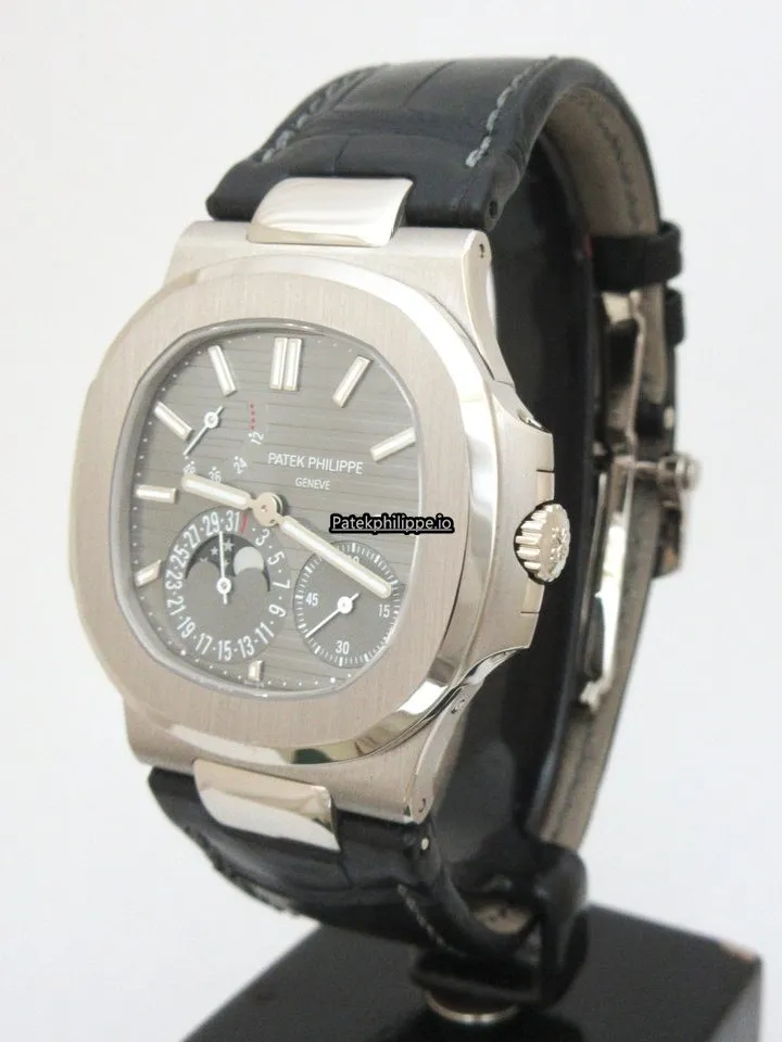 Alternative view of Patek Philippe Nautilus 5712g-001 40x38MM White Gold Case Automatic