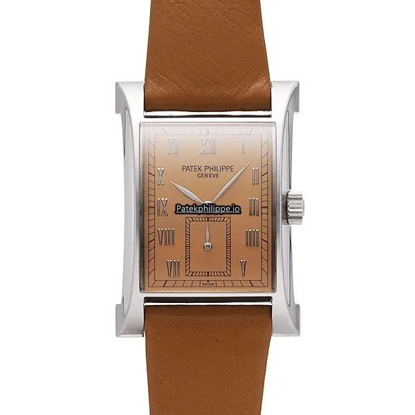 Patek Philippe Pagoda 5500g 41x29MM White Gold Case Manual Winding