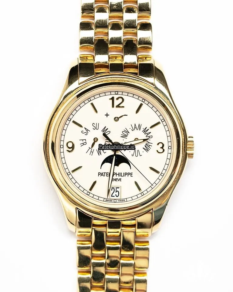 Alternative view of Patek Philippe Annual Calendar 5146j 39MM Yellow Gold Case Automatic