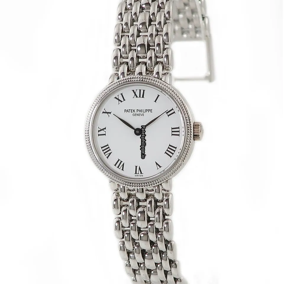 Patek Philippe 4809/2g 25MM White Gold Case Manual Winding
