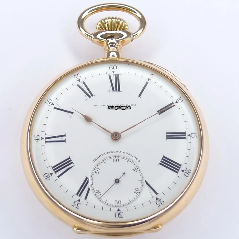 Alternative view of Patek Philippe Gondolo Rose Gold Case Manual Winding