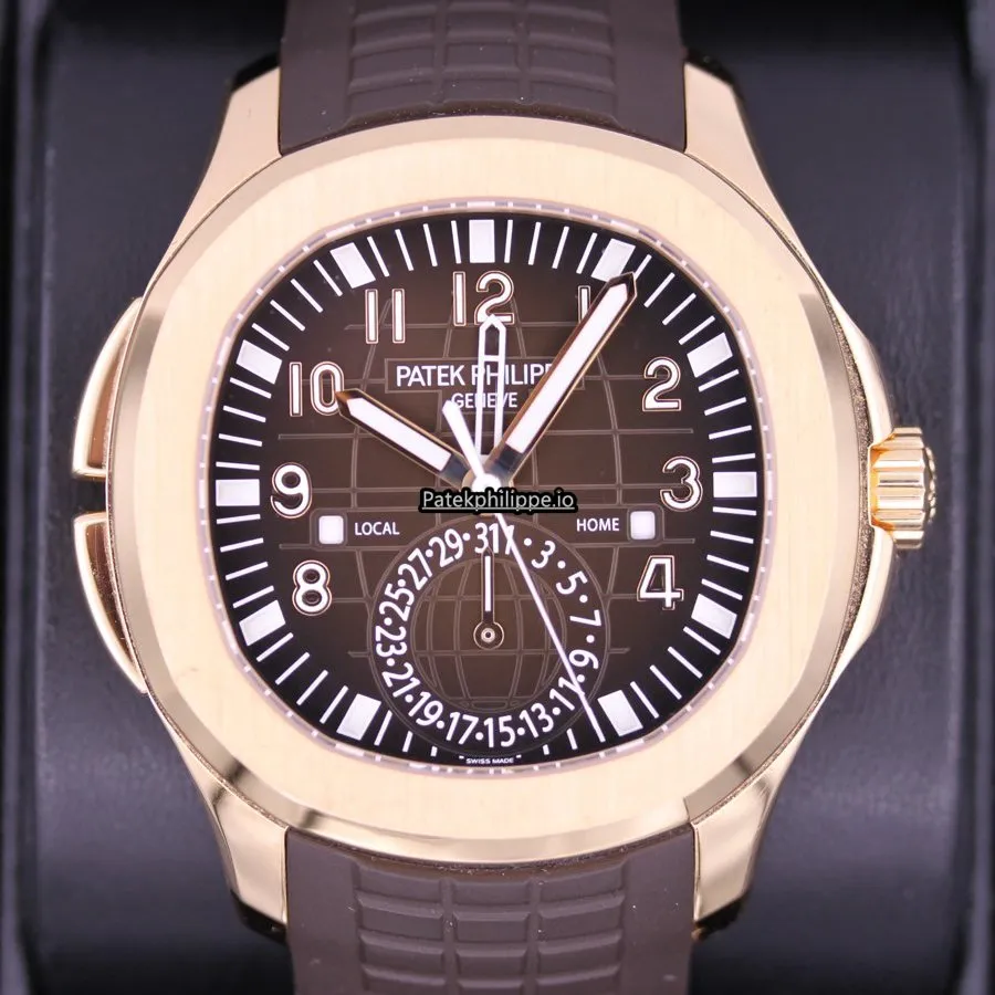 Patek Philippe Aquanaut 5164r-001 40.8MM Rose Gold Case Automatic