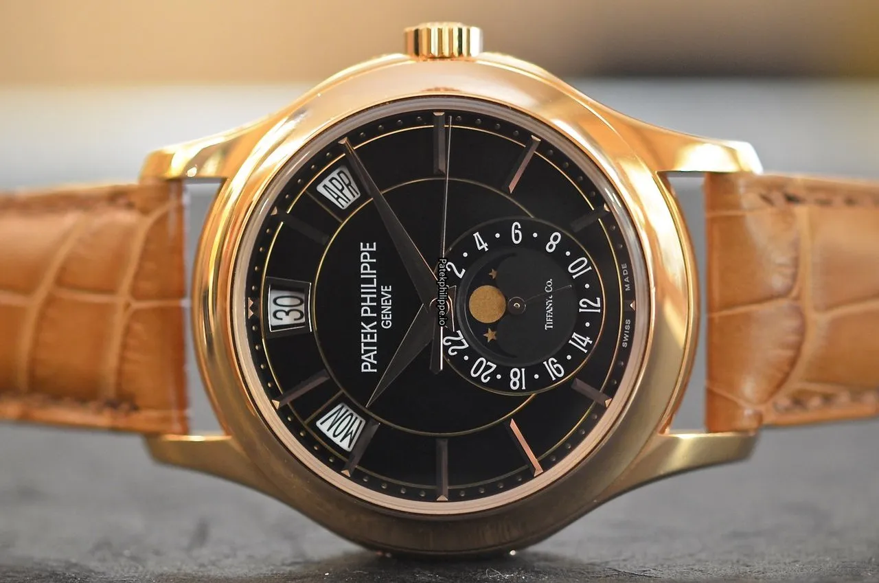 Patek Philippe Annual Calendar 5205r-010 40MM Rose Gold Case Automatic