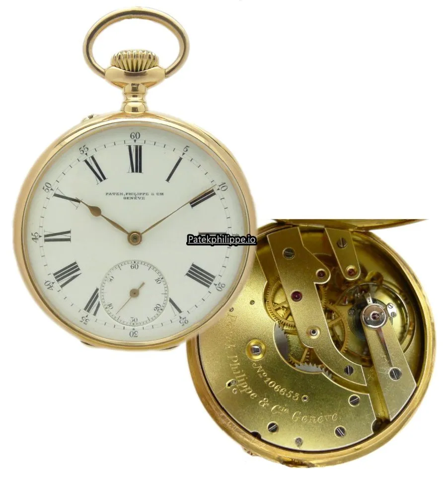 Patek Philippe Gold/steel Case Manual Winding