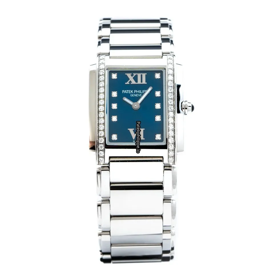 Patek Philippe Twenty-4 4910/10a-012 25x30MM Steel Case Quartz